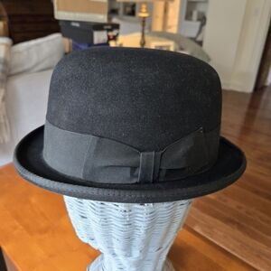 Classic Black Bowler Hat